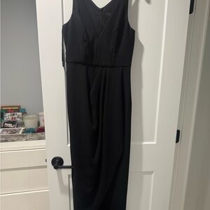 Women’s aqua brand black gown size medium worn once